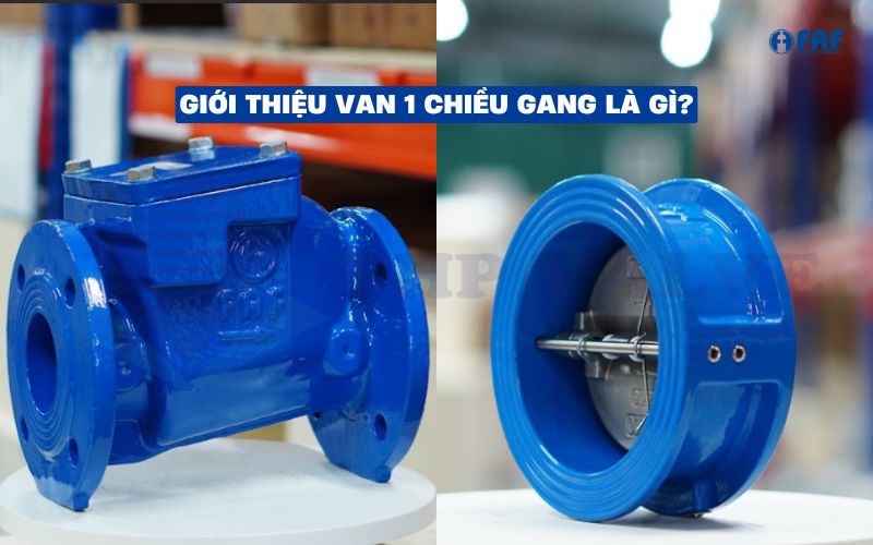 tìm hiểu chung van 1 chiều gang