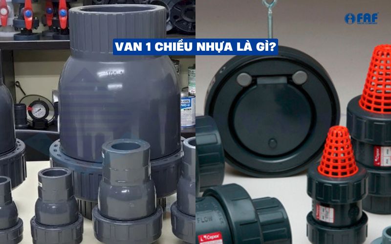tìm hiểu chung về van 1 chiều nhựa