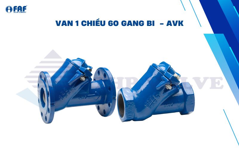 van 1 chiều bi gang phi 60 của avk