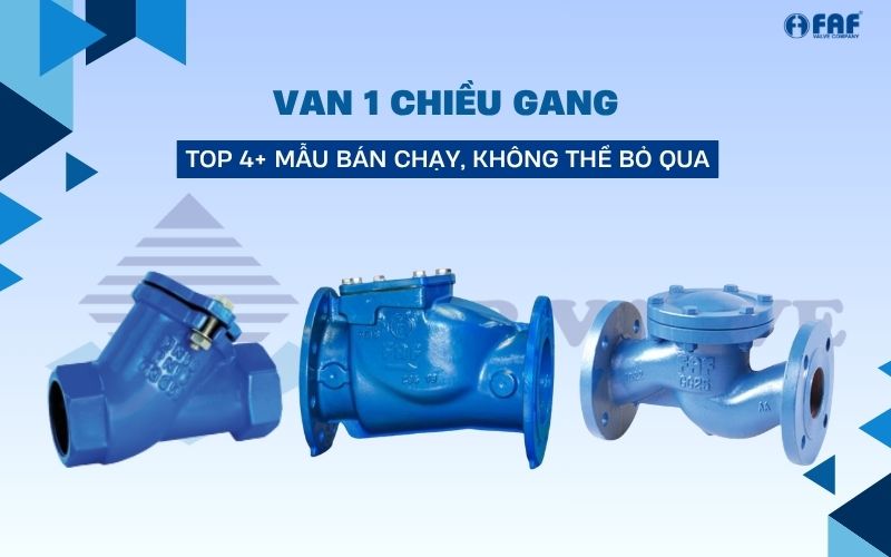 van 1 chiều gang