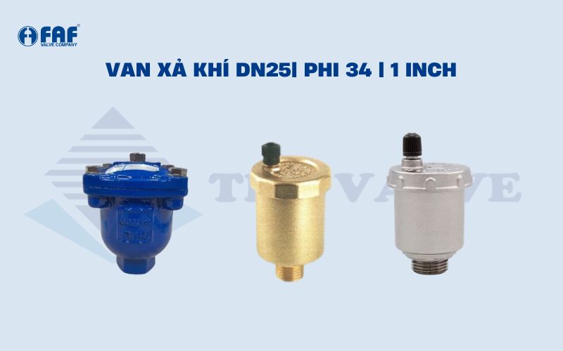 giới thiệu van xả khí dn25