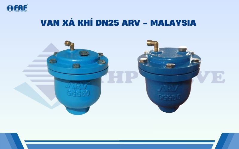 van xả khí dn25 arv