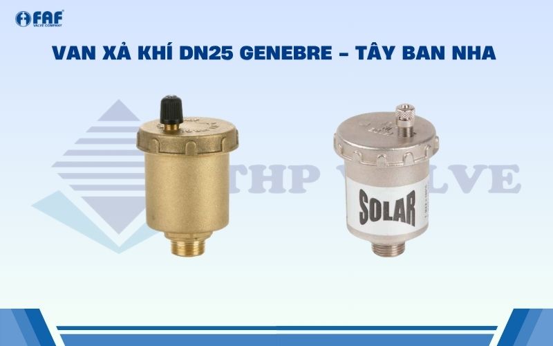 van xả khí dn25 genebre