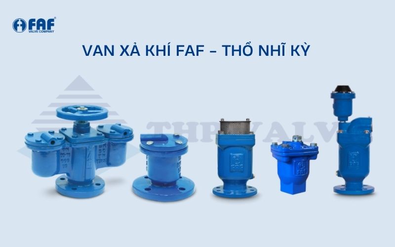 các loại van xả khí thương hiệu faf