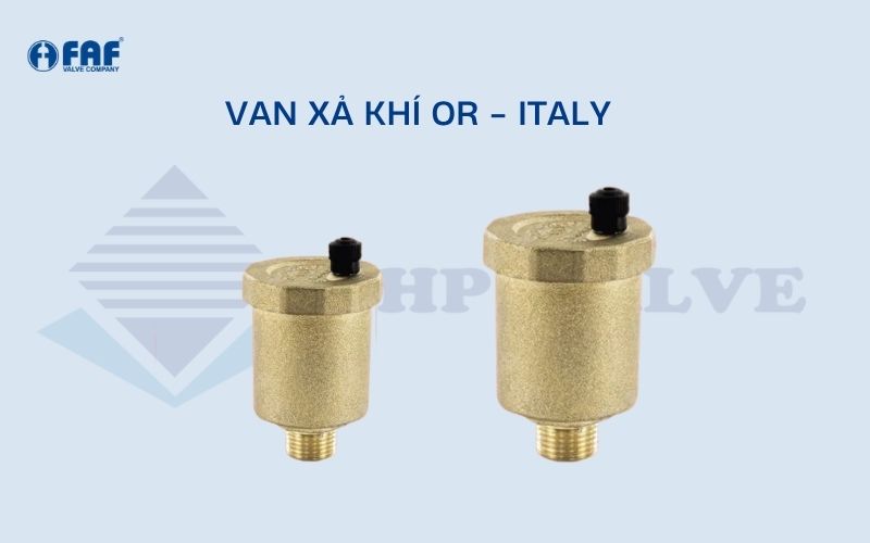 van xả khí or