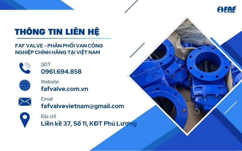 faf valve - địa chỉ cung cấp van công nghiệp chất lượng