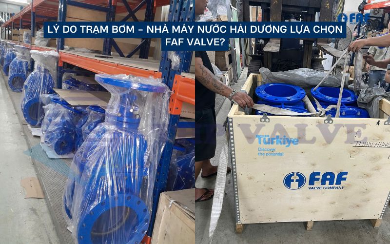 lý do dự án trạm bơm nhà máy nước hải dương tin chọn faf valve