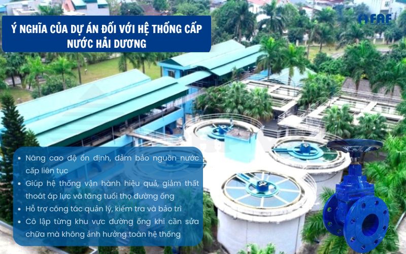 ý nghĩa dự án trạm bơm nhà máy nước hải dương