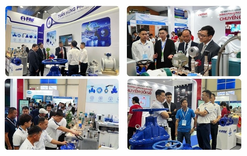 Các hoạt động tư vấn, trao đổi chuyên sâu giữa đội ngũ Tuấn Hưng Phát với các đối tác, khách tham quan diễn ra tại gian hàng