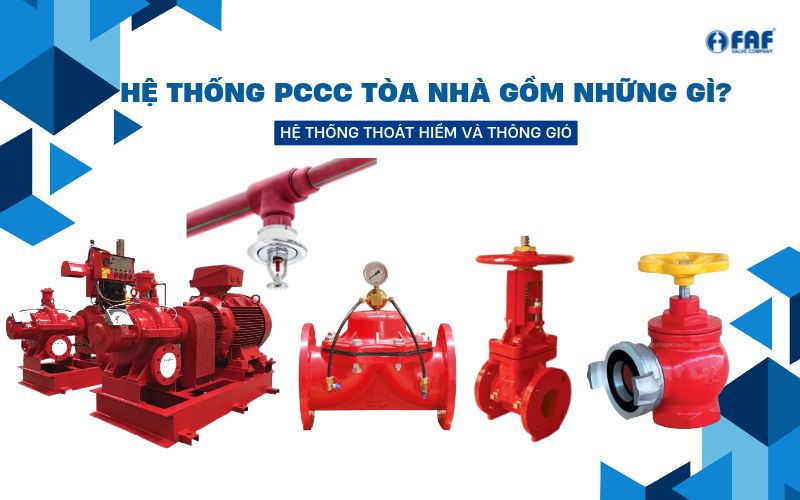 hệ thống pccc tòa nhà gồm những gì