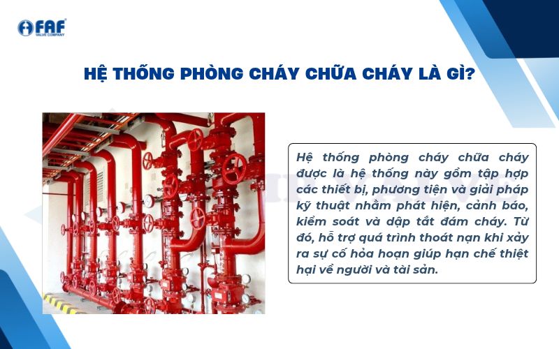 hệ thống phòng cháy chữa cháy là gì