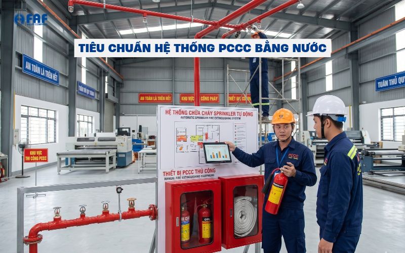 tiêu chuẩn hệ thống chữa cháy bằng nước