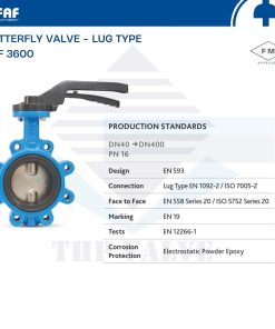 giới thiệu van bướm faf 3600