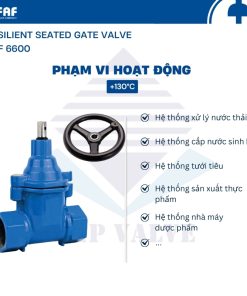 ứng dụng van cổng faf 6600