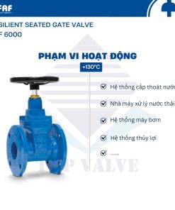 ứng dụng van cổng ty chìm tay quay faf 6000