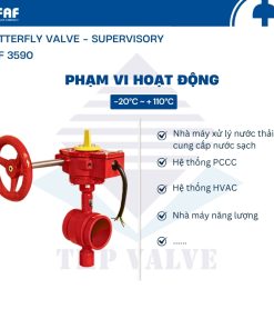 ứng dụng của van bướm tín hiệu điện faf 3590