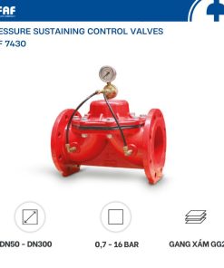 Van duy trì áp suất FAF 7430