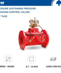 Van giảm áp - Duy trì áp FAF 7440