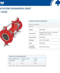 Giới thiệu khớp giãn nở FAF 5400