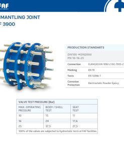 Khớp nối gang mặt bích FAF 3900