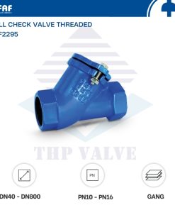 van bi một chiều nối ren faf 2295