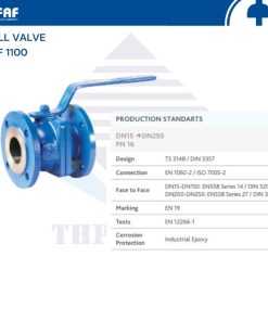 Giới thiệu Van bi 2 mảnh 2PC FAF 1100