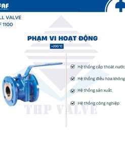 Ứng dụng Van bi 2 mảnh 2PC FAF 1100