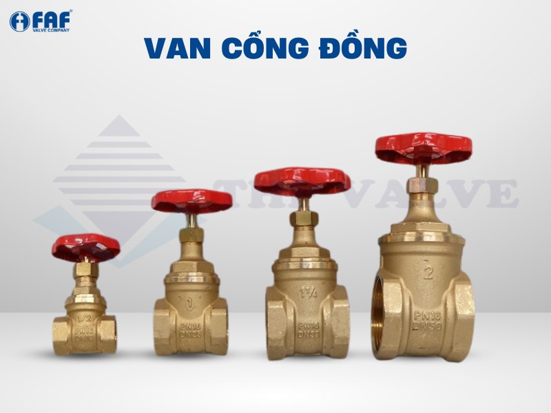 van cổng đồng, van chặn đồng, van cửa đồng