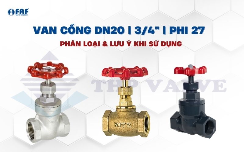 van cổng đồng dn20