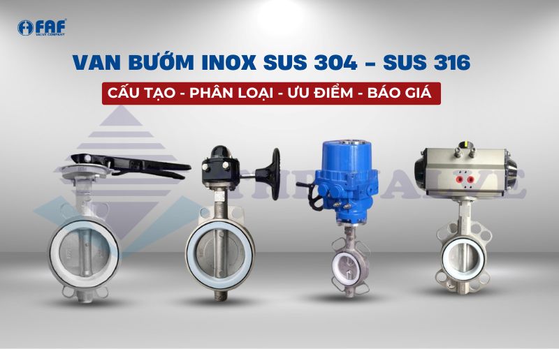 van bướm inox 304 316 316l