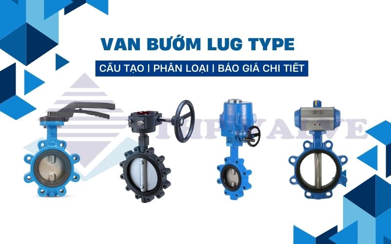 van bướm lug type butterfly vavlve lug type