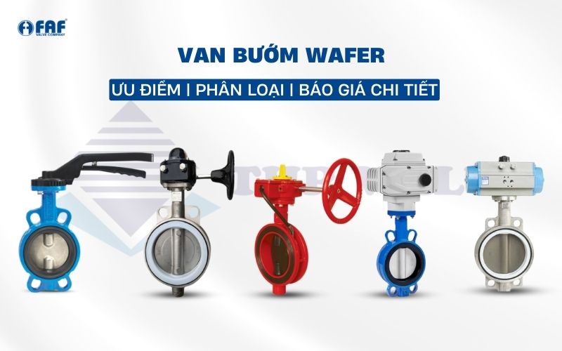 van bướm wafer wafer type butterfly valve