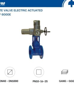 Giới thiệu van cổng điều khiển điện FAF 6000E