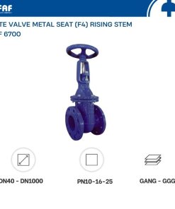 Giới thiệu van cổng ty nổi FAF 6700