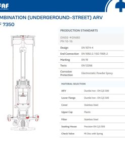 Giới thiệu van xả khí kết hợp FAF 7350