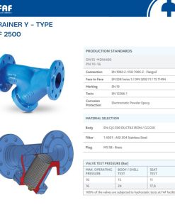 Giới thiệu Y lọc FAF 2500
