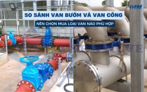 Điểm khác biệt giữa van bướm và van cổng hiện nay