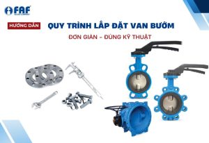 cách lắp đặt van bướm
