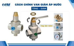 cách chỉnh van giảm áp nước