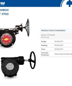 Giới thiệu hộp số giảm tốc FAF 3700