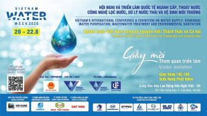 Thư mời Tham quan Triển lãm Vietnam Water Week 2025