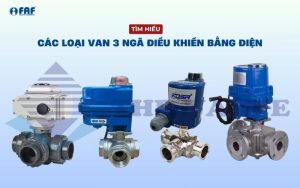 van 3 ngã điều khiển bằng điện