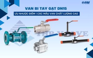 van bi tay gạt dn15