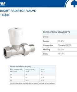 Van tản nhiệt thẳng FAF 4500 là gì?
