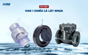 van 1 chiều lá lật nhựa