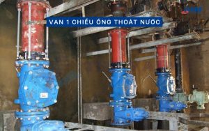 van 1 chiều ống thoát nước
