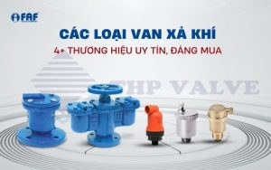 các loại van xả khí